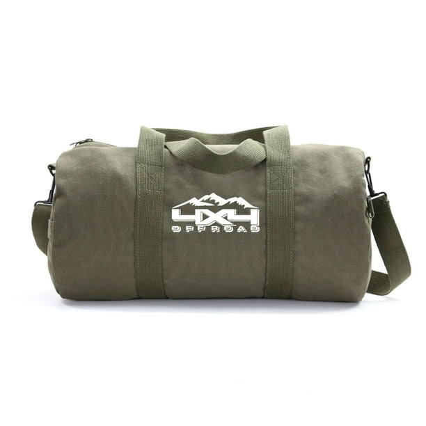 4x4 Off Road Army Sport Heavyweight Canvas Duffel Bag 4x4 Off Road Army Sport Heavyweight Canvas Duffel Bag